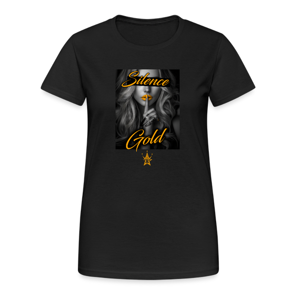Frauen - Silence is gold - Schwarz