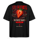 Oversized - Strawberrys - Schwarz