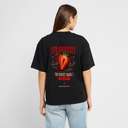 Oversized - Strawberrys - Schwarz