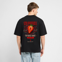 Oversized - Strawberrys - Schwarz
